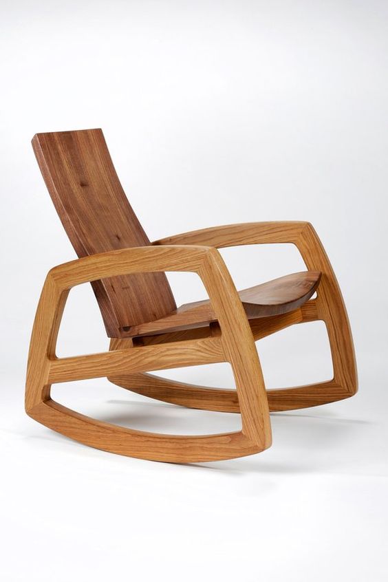 صندلی راک , صندلی راک چوبی , صندلی گهواره ای ، صندلی گهواره ای چوبی ، صندلی متحرک، 