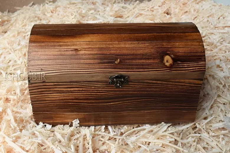 آموزش ساخت جعبه چوبی تزئینی با چوب های دور ریختنی