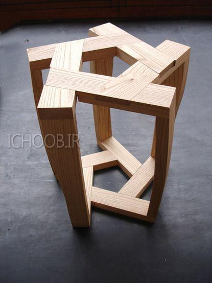 اتصالات چوبی و فلزی خلاقانه,اتصالات چوبی,اتصالات خلاقانه,اتصالات فلزی,اتصال چوب و فلز,اتصال میز,اتصال صندلی,ایده اتصال,