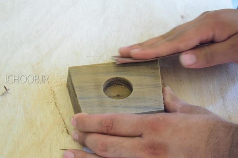 آموزش ساخت جاشمعی چوبی, تزئینات جاشمعی, جاشمعی, جاشمعی چطور ساخته میشود, چگونه جاشمعی چوبی بسازم, مراحل ساخت جاشمعی, جاشمعی چوبی, نجاری