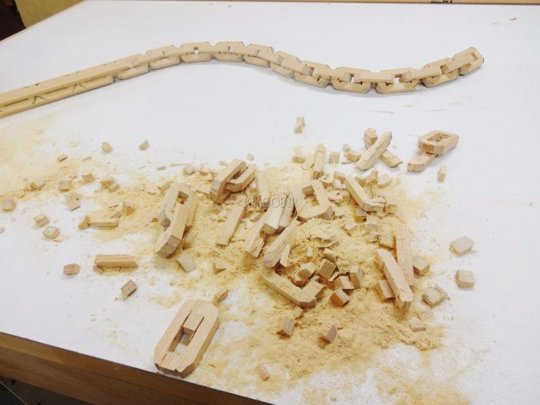 آموزش ساخت زنجیر چوبی, چگونه با چوب زنجیر بسازیم, زنجیر چوبی, ساخت رنجیر با چوب, کار با چوب, کاردستی چوبی, مدل های زنجیر, نجاری