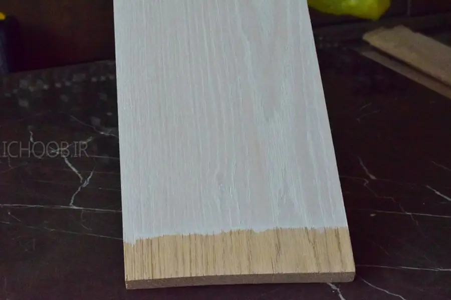 آموزش سریع و آسان سفید کردن رنگ چوب با روغن گیاهی چوب