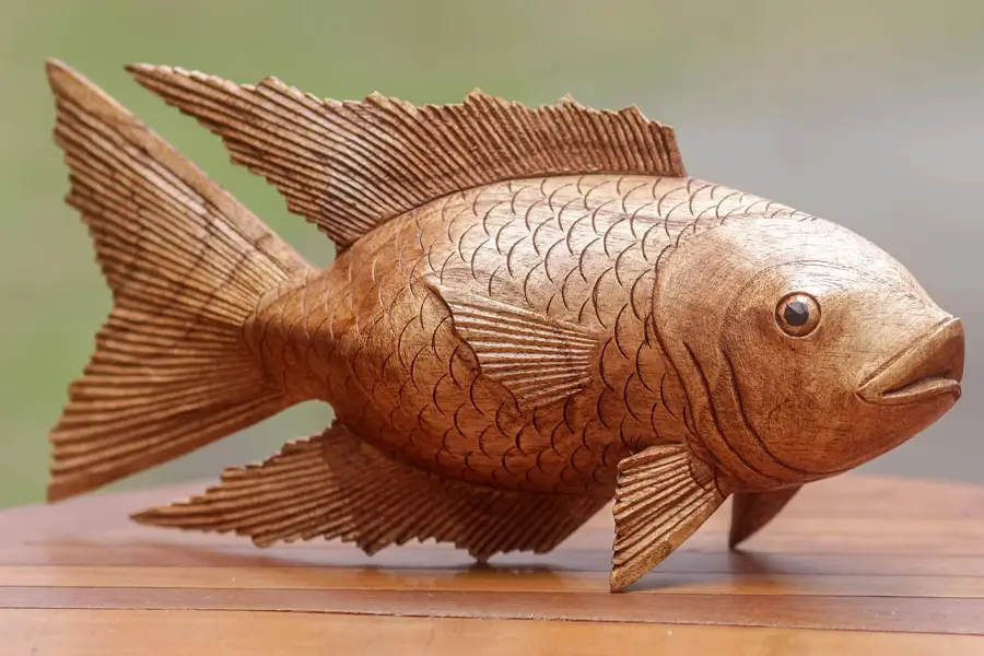 ماهی چوبی