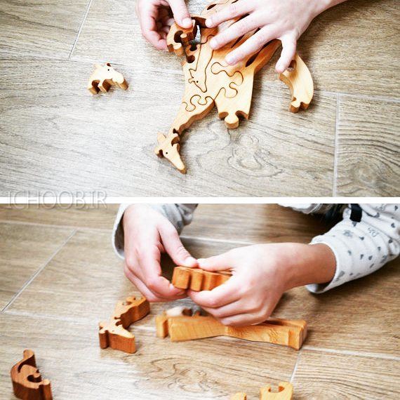 اسباب بازی پازلی چوبی, اسباب بازی جورچین, پازل چوبی, جورچین چوبی, ساخت اسباب بازی چوبی, ساخت پازل با چوب, طرح اسباب بازی چوبی