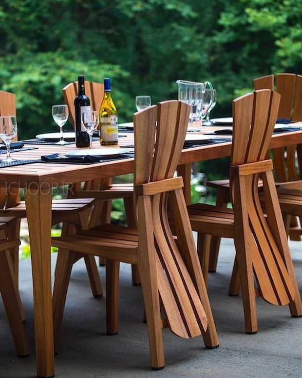میز و صندلی رستورانی,میز رستورانی,صندلی رستورانی,میز ساخته شده با اسلب,صندلی ساخته شده با اسلب,میز و صندلی کافی شاپ,صندلی چوبی,میز چوبی,
