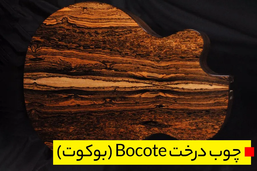 چوب درخت Bocote (بوکوت)