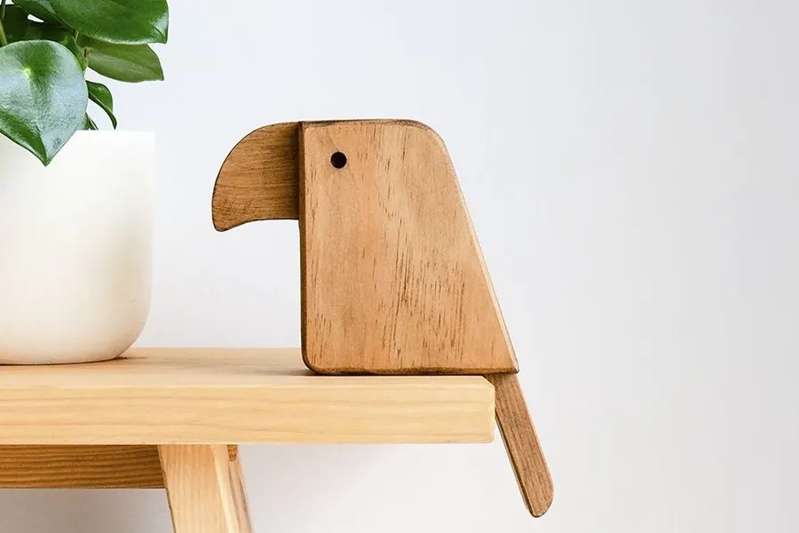 ایده ساخت پرنده چوبی در خانه
